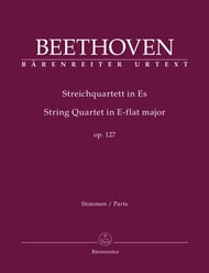 String Quartet in E flat Major, Op. 127 Set of Parts cover Thumbnail
